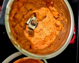 A picture of step 2 of Kadai Paneer.