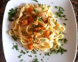 Foto del paso 6 de la receta: Fideos tagliatelle con champiñones. #recetariocamino
