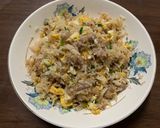 รูปขั้นตอนการทำที่ 4 ของ ข้าวผัดแหนม
