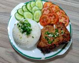 Hình bước làm 4 của món Cơm tấm sườn