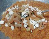 A picture of step 6 of Moong Daal Milkmaid Halwa.