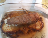 Foto del paso 5 de la receta: Solomillo de cerdo relleno al horno con salsa de champiñones