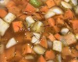Zupa krem z batatów z dodatkiem soku z pomarańczy 🍠🍊🌱 krok przepisu 1 zdjęcie
