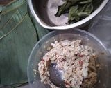 Foto langkah ke 3 dari resep Pepes Jamur Tahu.
