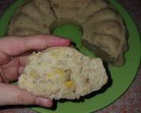 Foto langkah ke 5 dari resep Bolu Pisang Kukus 1 Telur (Takaran Sendok).
