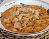 Foto del paso 10 de la receta: Alubias blancas con repollo