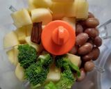 Foto langkah ke 2 dari resep Selingan MPASI : Apel-Kacang.