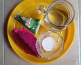 Foto langkah ke 2 dari resep MPASI Puding Buah Naga.