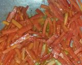 A picture of step 2 of Chinese fried rice.