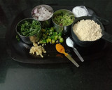 கீரை தண்டு பக்கோடா ரெசிபி ஸ்டேப் 1 புகைப்படம்
