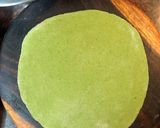 A picture of step 5 of Palak/ Spinach Paratha.