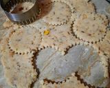A picture of step 4 of Dry fruits Mithi tikkia.