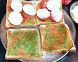 A picture of step 2 of Vegetable Bombay Sandwich.