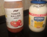 Foto del paso 7 de la receta Ensaladilla de salmón y surimi, con melón y sandía