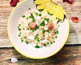Hình bước làm 3 của món Cơm Chiên Mực