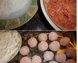 Foto del paso 3 de la receta: Albóndigas con langostinos sin gluten