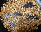 A picture of step 2 of Masala bharva karele.