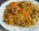A picture of step 6 of Chicken biryani.
