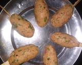 A picture of step 12 of Veg lollipop.