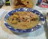 Foto del paso 4 de la receta: Pollo a la crema con champiñones y hongos de pino