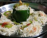 ক্যাপ্সিকাম হক্কা নুডলস (Capsicum hakka noddle's recipe in Bengali) রেসিপি ধাপ - 3 ছবি