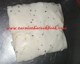 A picture of step 6 of Mughlai paratha/ Moghlai porota (Chicken minced stuffed).