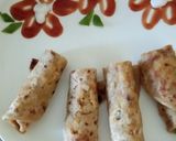 A picture of step 4 of Paneer peri peri paratha.
