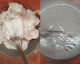 Foto langkah ke 4 dari resep Sponge cake ketan hitam.