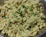 A picture of step 1 of Daal ki puri.