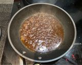 A picture of step 6 of Tsukune (Japanese style turkey meatballs).