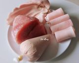 Hình bước làm 1 của món JAMBON thịt nguội