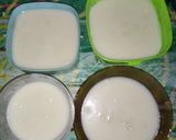 Foto langkah ke 4 dari resep Puding roti rainbow.