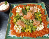 Foto del paso 1 de la receta: Ensalada de trucha con crema fresca