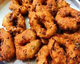 A picture of step 3 of Cabbage Vada.