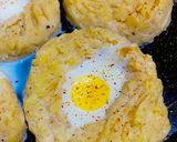 Foto del paso 3 de la receta: NIDOS DE PURÉ DE 🥔PAPAS🥔Y 🥚🥚HUEVO🍳