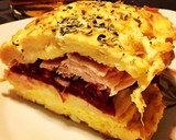 Foto del paso 2 de la receta: “Bocadillo” de tortilla relleno