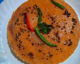 A picture of step 8 of Carrot dhokla.
