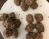 A picture of step 3 of Date, Cocoa and Coconut Bliss Balls.