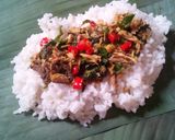 Foto langkah ke 5 dari resep Nasi bakar Cakalang.