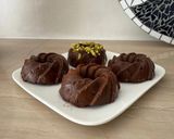 Foto do passo 4 de Mini Muffins de Banana com Coco e Chocolate Sem Assar