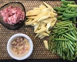 รูปขั้นตอนการทำที่ 1 ของ ผัดผักรวมหมูสับ 🥦🐽