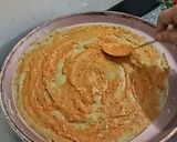 A picture of step 6 of Whole Green Moong Dosa with chutney.