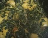 Palak Alu(spinach) recipe step 3 photo