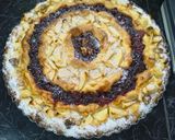 Foto del paso 5 de la receta: Tarta de manzana y membrillo sin manteca