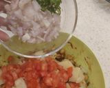 A picture of step 5 of چنا چاٹ.
