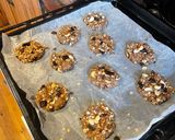 A picture of step 6 of Cowboy Cookies (gluten free / vegan).