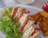 Foto del paso 4 de la receta: Sándwich de salmón y aguacate