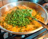 A picture of step 4 of A gourmet upma to kill for.