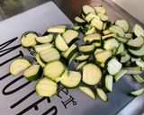 A picture of step 3 of Zucchini and Eggplant Gratin with Beef and Cilantro.