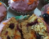 Foto del paso 5 de la receta: Muffins De Zanahoria Y Arándanos / Carrot And Blueberry Muffins